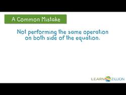 Solving Linear Equations with Decimal Coefficients Instructional Video