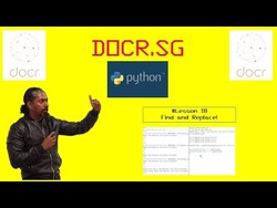 Python Lesson18 Instructional Video