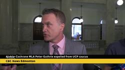 UCP MLA expelled from caucus News Clip
