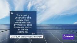 Supply Chain Troubles Slow Down U.S. Solar Power News Clip