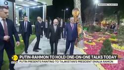 Russian President Putin In Tajikistan For High-Stakes Visit News Clip