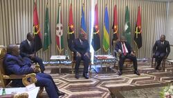 CLEAN : 'Cessation of hostilities' between rebels and Congolese army agreed at summit in Angola News Clip