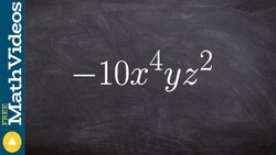 Learn to factor a monomial to it's linear factors Instructional Video