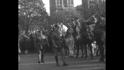 Canadian cavalry holds ceremony in Montreal celebrating Charge of Light Brigade of British cavalry in Crimean War News Clip