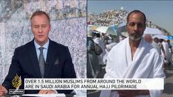 Muslim pilgrims gather at Mount Arafat for the most sacred day of the Hajj pilgrimage News Clip