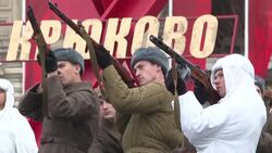 CLEAN : Russia marks anniversary of wartime parade on Red Square News Clip