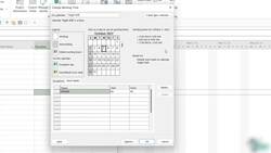 Microsoft Project 2021 From Beginners to Advanced - Set Up Your Project Calendar Instructional Video