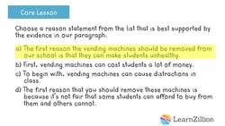 Combining Similar Paragraphs and Adding Reasons Instructional Video
