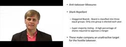 Hostile Takeover Defenses - Shark Repellant Instructional Video