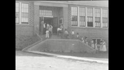 Sand dunes, North Africa, 1950s Stock Footage