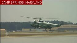 Obamas say final goodbyes News Clip