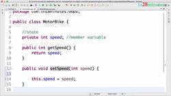 Java Programming for Complete Beginners - Java 16 - Step 10 - First Advantage of Encapsulation Instructional Video