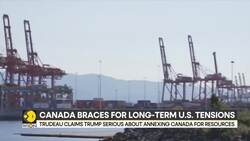 US-Canada trade war: Justin Trudeau's hot mic moment News Clip