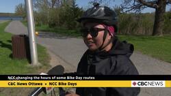 Cyclists aren’t happy with some of the changes the NCC has made to weekend bike days News Clip