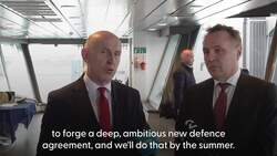 Defence Secretary compares Zelensky to Churchill as UK and Norway open talks on defence agreement News Clip