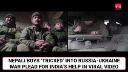 Nepali boys tricked into joining Russian army, seek help from India News Clip