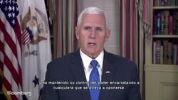 Pence Calls Venezuela's Maduro 'a Dictator With No Legitimate Claim to Power' News Clip