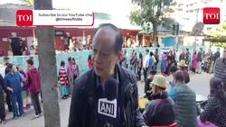 Mizoram Elections: Triangular fight in North-East state; People queue up outside polling booths to cast vote News Clip