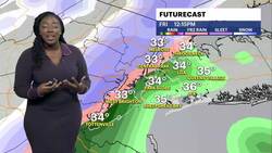 STORM WATCH: Cold and breezy today. Rain and snow showers possible Friday night for the Bronx News Clip