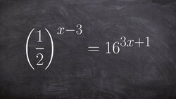 Learn how to use the equality property of exponents to solve with negative exponents Instructional Video