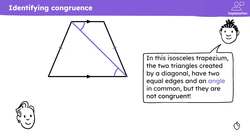 Checking and securing understanding of congruent triangles (SAS) Instructional Video