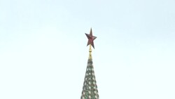 CLEAN : Images of the Kremlin and Moscow landmarks following Mikhail Gorbachev's death News Clip