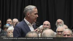 Liberal leadership candidates head into crucial debate week News Clip