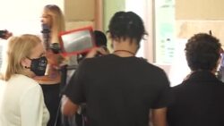 CLEAN : Reverend Al Sharpton, elected officials arrive for George Floyd's funeral News Clip