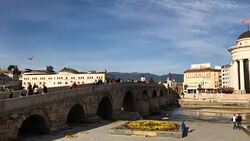 Macedonia Nears a Name-Change Referendum Stock Footage