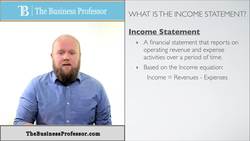Understanding the Income Statement Instructional Video