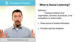 Marketing - What is Social Listening Instructional Video