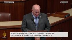 Trump in Davos the day his impeachment trial starts in US Senate News Clip