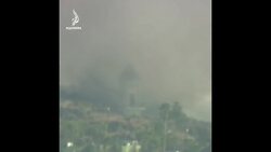 Watch: Moment La Palma church collapses after lava engulfs it News Clip