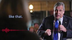 Christie heard on hot mic saying DeSantis is 'petrified' and Haley will get 'smoked' Instructional Video