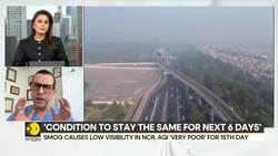 Delhi Air Pollution: Smog Causes Low Visibility In NCR, AQI 'Very Poor' For 15th Day News Clip
