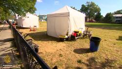 DC residents queue for COVID-19 tests amid rise in White House News Clip