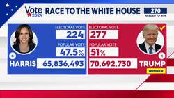 Donald Trump elected the 47th president of the United States News Clip