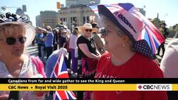 Thousands of royal watchers gathered downtown for one last glimpse of the King News Clip