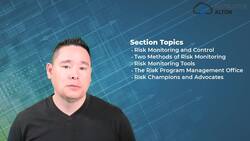 Risk Management 101 for IT Professionals Essential Concepts - Section Introduction - Risk Monitoring and Control Instructional Video
