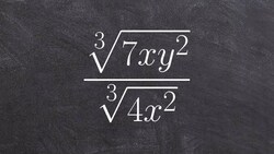 Learn how to rationalize the denominator with cube root Instructional Video