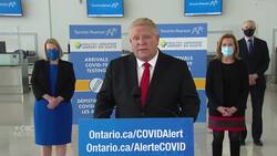 Ontario to offer COVID-19 test for incoming passengers at Pearson airport News Clip