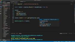 Node.js API Masterclass with Express and MongoDB - Update & Delete Course Instructional Video