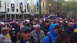 Georgia protests: Government accused of becoming less democratic News Clip