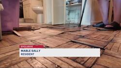 Brownsville woman describes crumbling floor nightmare at WaveCrest Apartment News Clip