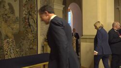 Liz Truss meets with Dutch PM in Prague News Clip