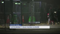Floyd Bennett Field migrant shelter among 25 set to close as Adams touts drop in migrant influx News Clip