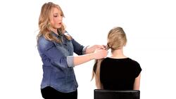 How to Do a Knotted Messy Braid Instructional Video