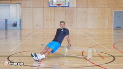 Fitness - Tricep dips Instructional Video