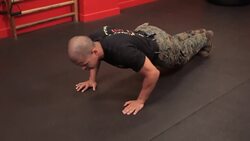 How to Do a Floor to Chest Push-Up Instructional Video