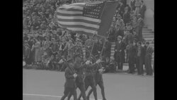 Pres. Franklin Roosevelt reviews Army Day parade on 20th anniversary of US entrance into World War I News Clip